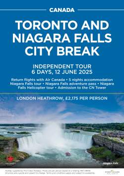 Toronto and Niagara Falls June 2025 