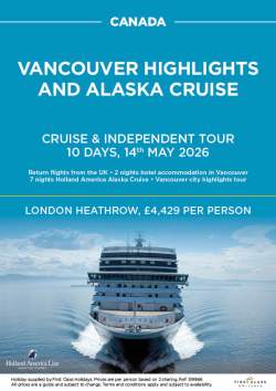 Vancouver highlights and Alaska cruise May 2026 