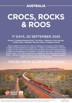 Croc, Rocks & Roos September 2025 